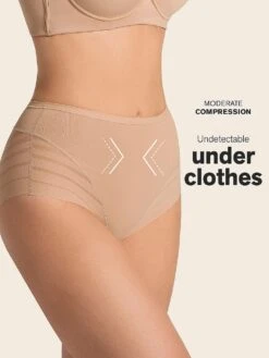Moderate Compression Undetectable Contouring Panty -Sexy Underwear Shop 1117520832H1 OF DET