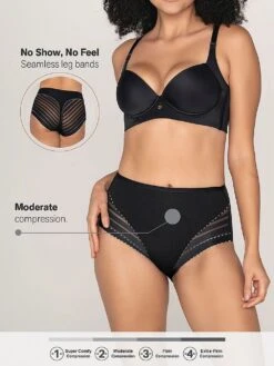 Moderate Compression Undetectable Contouring Panty -Sexy Underwear Shop 1117520854A2 OF B