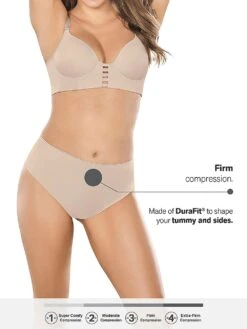 Moderate Compression Seamless Thong Contouring Panty -Sexy Underwear Shop 1117521168H9 OF B