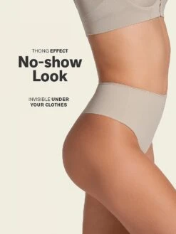 Moderate Compression Seamless Thong Contouring Panty -Sexy Underwear Shop 1117521168H9 OF DET