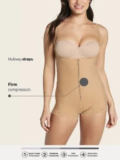 Firm Compression Open Bust Body Shaper Boyshorts 19 Firm Compression Open Bust Body Shaper Boyshorts -Sexy Underwear Shop 1118443331H6 OF B