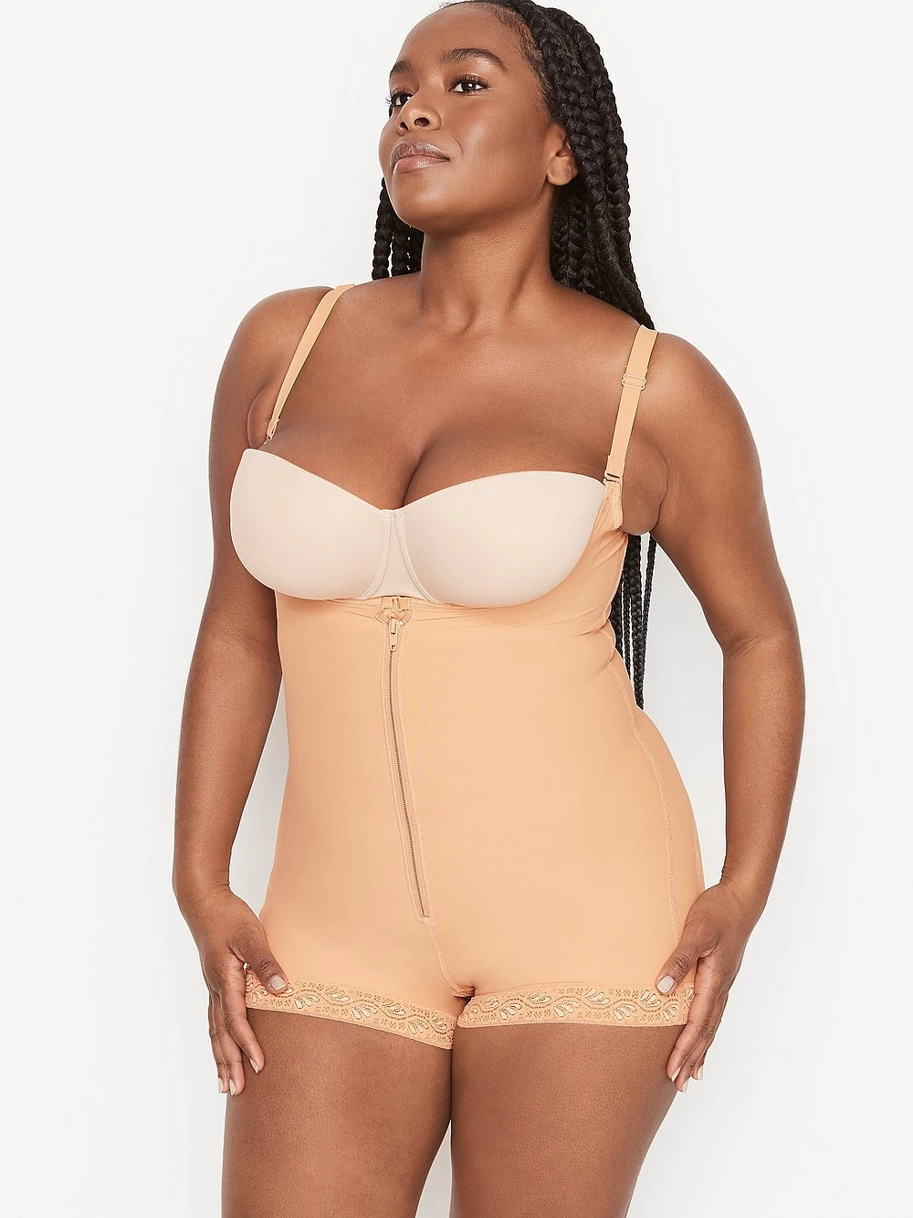 Firm Compression Open Bust Body Shaper Boyshorts 8 Firm Compression Open Bust Body Shaper Boyshorts - Image 6