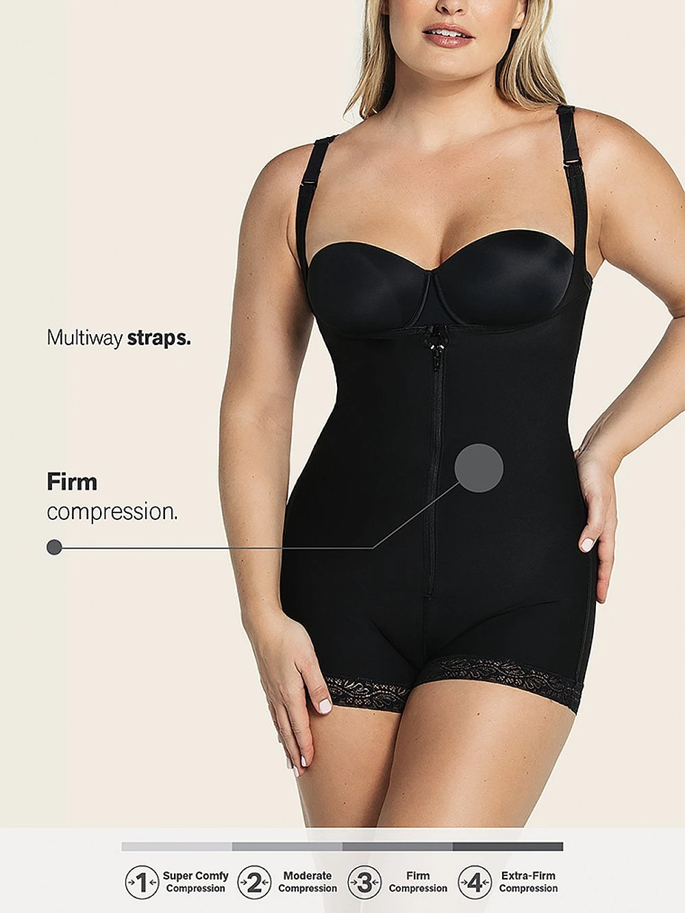Firm Compression Open Bust Body Shaper Boyshorts 14 Firm Compression Open Bust Body Shaper Boyshorts - Image 12