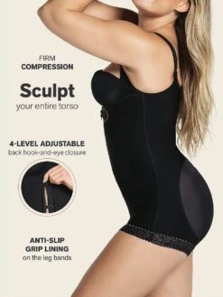 Firm Compression Open Bust Body Shaper Boyshorts 26 Firm Compression Open Bust Body Shaper Boyshorts -Sexy Underwear Shop 1118443354A2 OM B 1