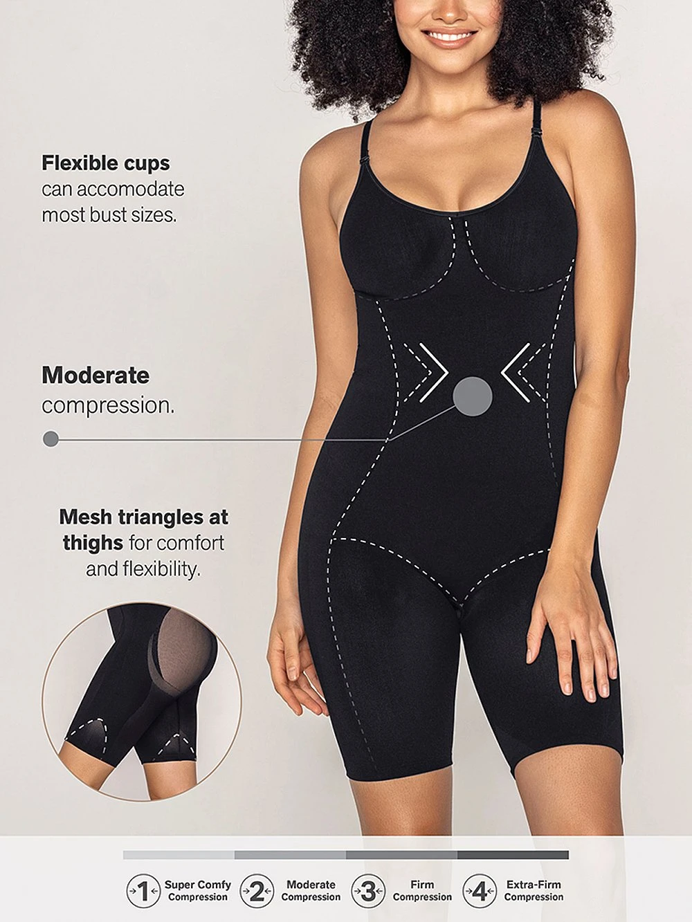 Full Coverage Seamless Shaping Bodysuit 14 Full Coverage Seamless Shaping Bodysuit - Image 12