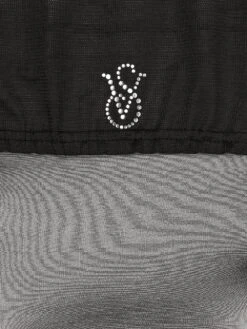 Crystal Logo Thigh Highs -Sexy Underwear Shop 1119783554A2 OF F 1