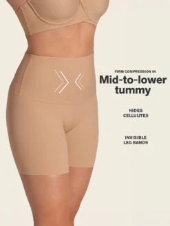 Firm Compression High-Waist Shaper Slip Shorts 19 Firm Compression High-Waist Shaper Slip Shorts -Sexy Underwear Shop 1121122332H1 OF DET