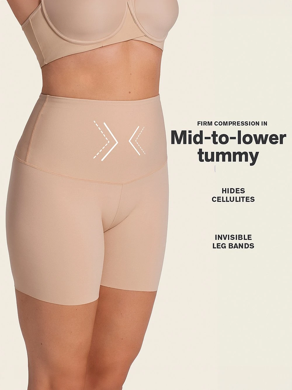 Firm Compression High-Waist Shaper Slip Shorts 11 Firm Compression High-Waist Shaper Slip Shorts - Image 9