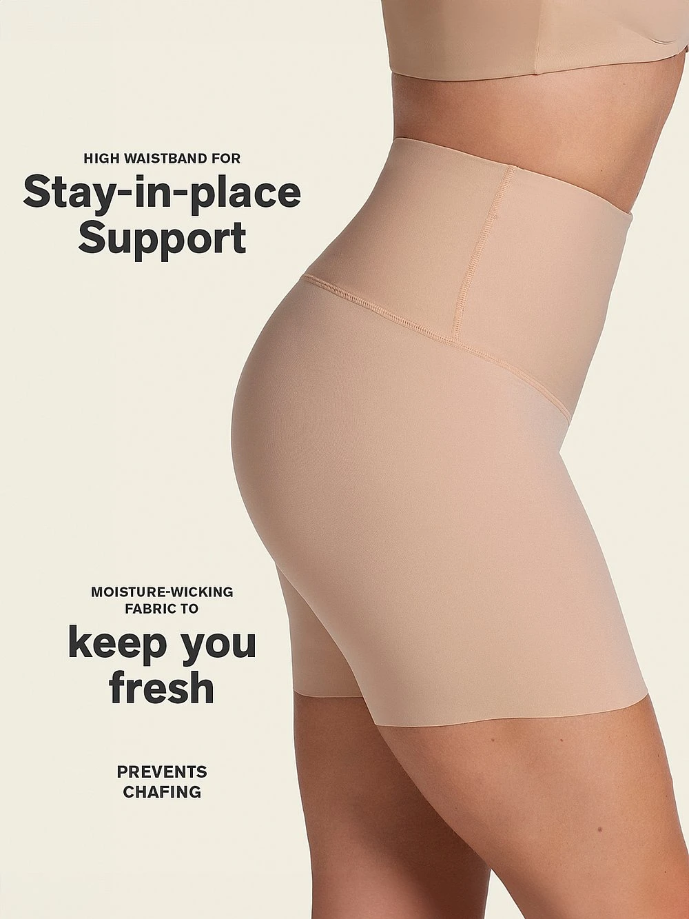 Firm Compression High-Waist Shaper Slip Shorts 9 Firm Compression High-Waist Shaper Slip Shorts - Image 7