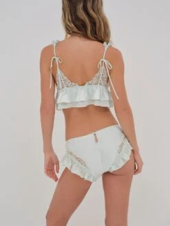 Butterfly Lace Ruffle Cheeky Panty 16 Butterfly Lace Ruffle Cheeky Panty -Sexy Underwear Shop 1121871102K1 OM B