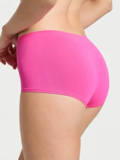 Seamless Eyelet Boyshort Panty -Sexy Underwear Shop 1122071600T2 OM B