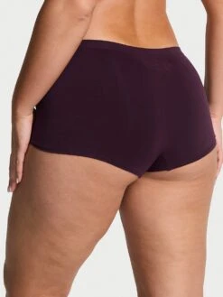 Seamless Eyelet Boyshort Panty -Sexy Underwear Shop 1122071621P9 OM B