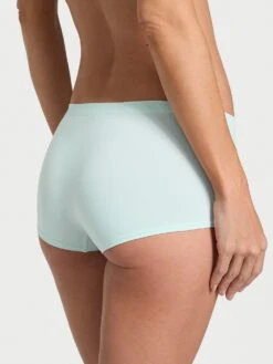 Seamless Eyelet Boyshort Panty -Sexy Underwear Shop 1122071626M1 OM B