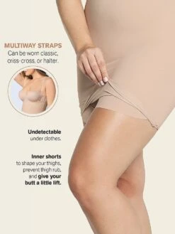 Moderate Compression Sculpting Skort Slip -Sexy Underwear Shop 1123027332H2 OF DET