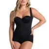 Firm Compression Plunge Back Sculpting Body Shaper -Sexy Underwear Shop 1123027454A2 OM F