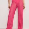 GOOD AMERICAN Mesh Wide Leg Pants -Sexy Underwear Shop 1123285372S0 OM F