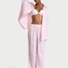 Victoria's Secret Modal-Cotton Striped Long Pajama Set -Sexy Underwear Shop 112360777AYX OM F 1