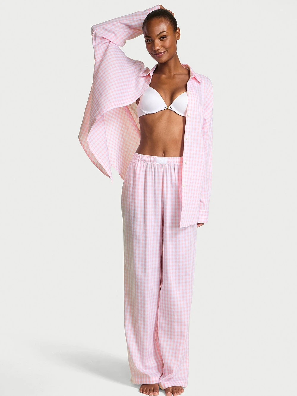 Victoria's Secret Modal-Cotton Long Pajama Set 3 Victoria's Secret Modal-Cotton Long Pajama Set