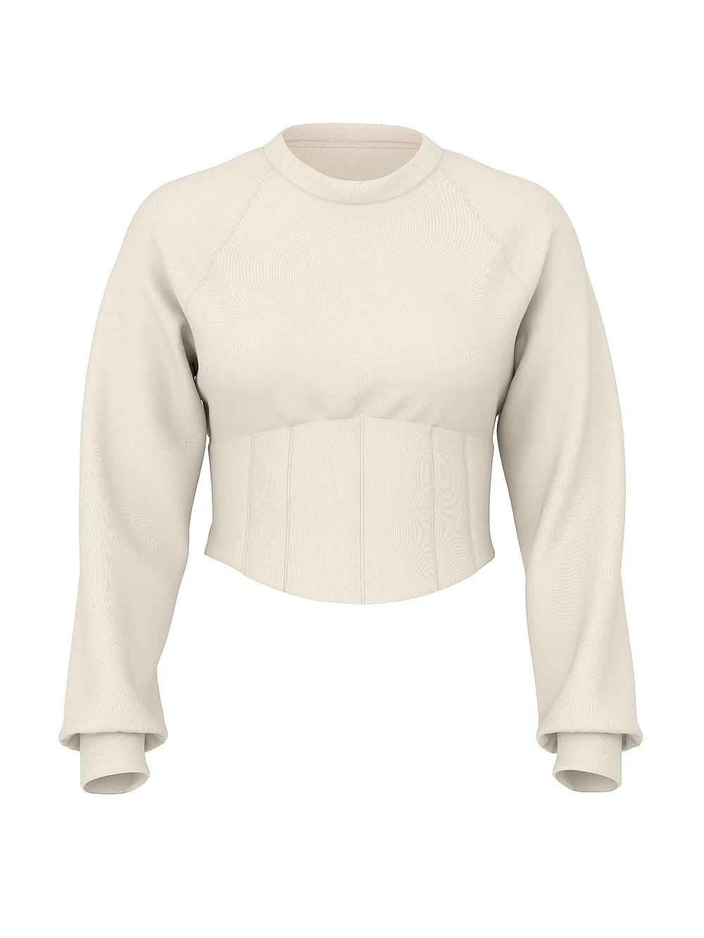 VSX Featherweight Knit Corset Crewneck 3 VSX Featherweight Knit Corset Crewneck