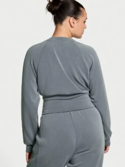 VSX Featherweight Knit Corset Crewneck 19 VSX Featherweight Knit Corset Crewneck -Sexy Underwear Shop 112366385HY0 OM B