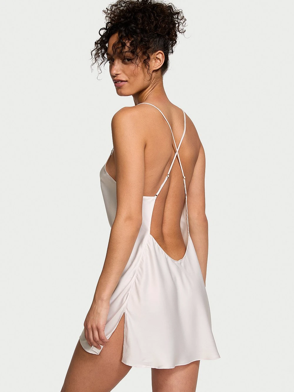Victoria's Secret Satin Open-Back Slip 4 Victoria's Secret Satin Open-Back Slip - Image 2