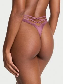 Rose Lace High-Leg Thong Panty 23 Rose Lace High-Leg Thong Panty -Sexy Underwear Shop 1123843612P1 OM B 4