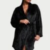Victoria's Secret Short Cozy Robe -Sexy Underwear Shop 112387316AZK OM F