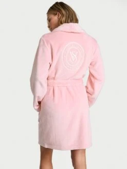 Victoria's Secret Short Cozy Robe -Sexy Underwear Shop 112387316BQO OM B