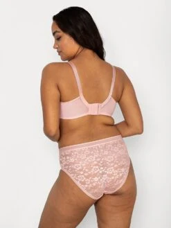 Smooth Lace High Cut Brief -Sexy Underwear Shop 1124122772S1 OM B