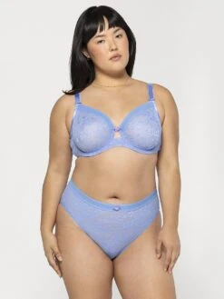 Smooth Lace High Cut Brief -Sexy Underwear Shop 1124122782L4 OM B