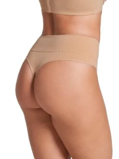 Moderate Compression High-Waisted Shaper Thong Panty 15 Moderate Compression High-Waisted Shaper Thong Panty -Sexy Underwear Shop 1124401132H0 OM F