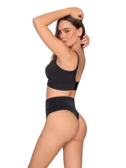 Moderate Compression High-Waisted Shaper Thong Panty 18 Moderate Compression High-Waisted Shaper Thong Panty -Sexy Underwear Shop 1124401154A2 OM B