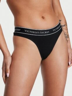 Logo Cotton Thong Panty -Sexy Underwear Shop 1124446254A2 OM F 1