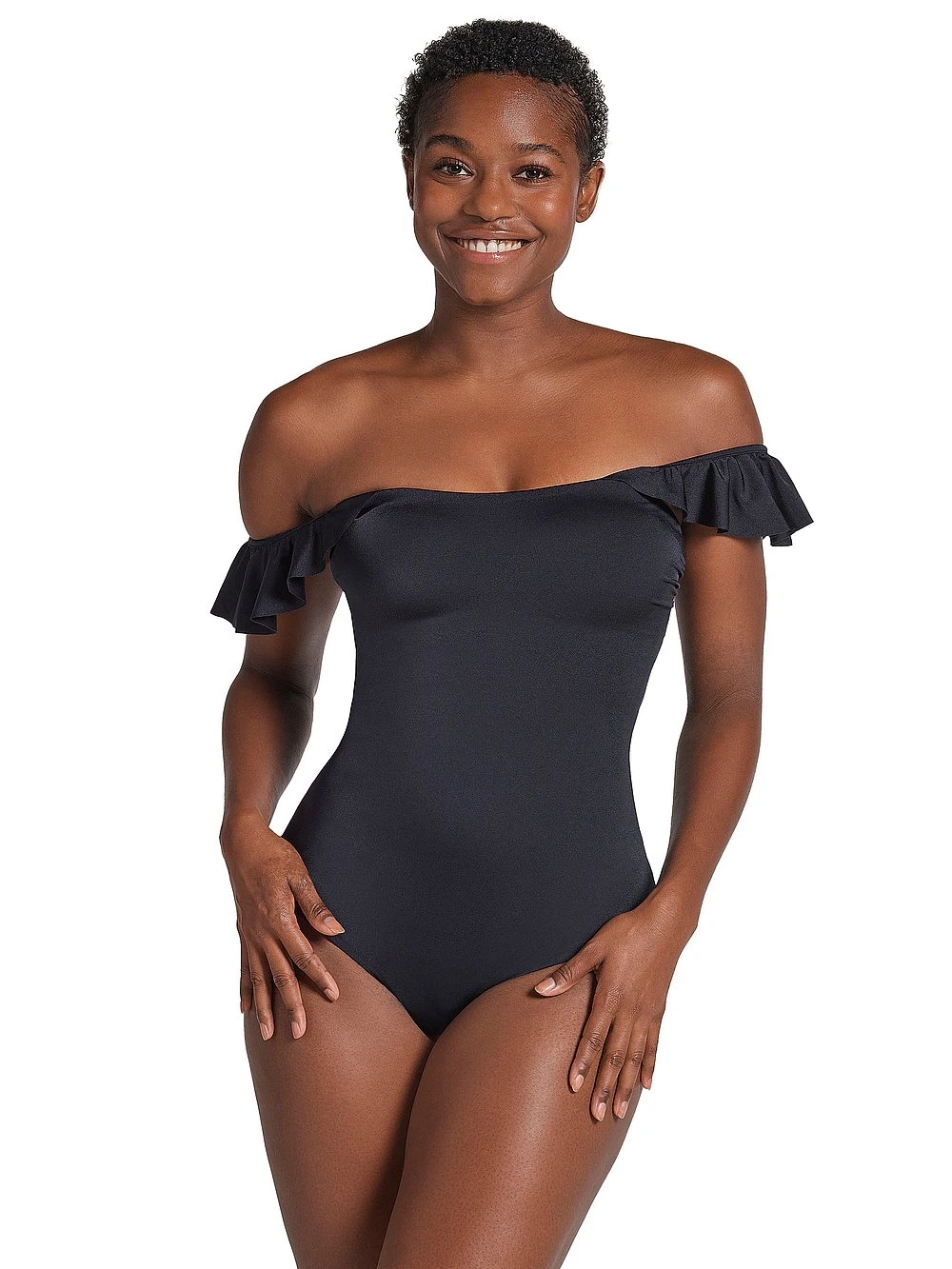 Ruffle Corset Shaping One-Piece Swimsuit 3 Ruffle Corset Shaping One-Piece Swimsuit
