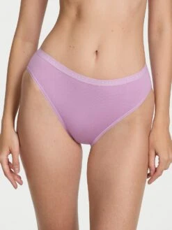 Victoria's Secret Stretch Cotton Eyelet High-Leg Brief Panty