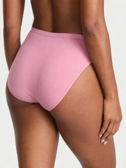 Victoria's Secret Stretch Cotton Eyelet High-Leg Brief Panty -Sexy Underwear Shop 1124484909T2 OM B