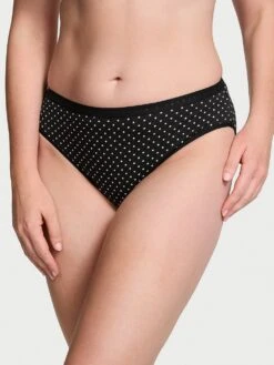 Victoria's Secret Stretch Cotton Eyelet High-Leg Brief Panty -Sexy Underwear Shop 112448494X40 OM F