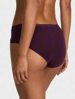 Victoria's Secret Stretch Cotton Eyelet Hiphugger Panty -Sexy Underwear Shop 1124485021P9 OM B