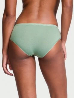 Victoria's Secret Stretch Cotton Eyelet Hiphugger Panty -Sexy Underwear Shop 1124485046K1 OM B
