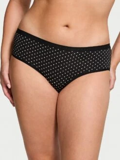 Victoria's Secret Stretch Cotton Eyelet Hiphugger Panty -Sexy Underwear Shop 112448504X40 OM F