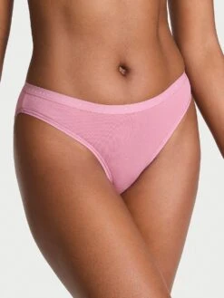 Victoria's Secret Stretch Cotton Eyelet Bikini Panty -Sexy Underwear Shop 1124485509T2 OM F