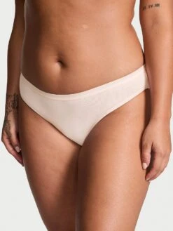 Victoria's Secret Stretch Cotton Eyelet Bikini Panty -Sexy Underwear Shop 1124485511T1 OM F