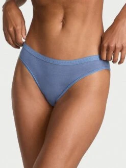 Victoria's Secret Stretch Cotton Eyelet Bikini Panty -Sexy Underwear Shop 112448551J3W OM F