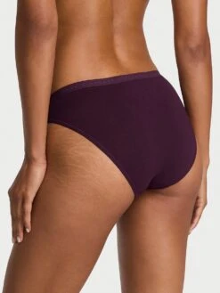 Victoria's Secret Stretch Cotton Eyelet Bikini Panty -Sexy Underwear Shop 1124485521P9 OM B