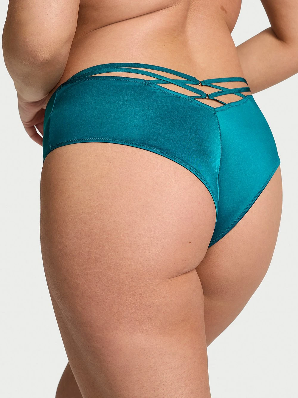 Strappy-Back High-Leg Cheeky Panty 4 Strappy-Back High-Leg Cheeky Panty - Image 2