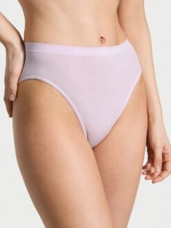 Seamless Eyelet High-Leg Brief Panty 25 Seamless Eyelet High-Leg Brief Panty -Sexy Underwear Shop 1124535814EV OM F