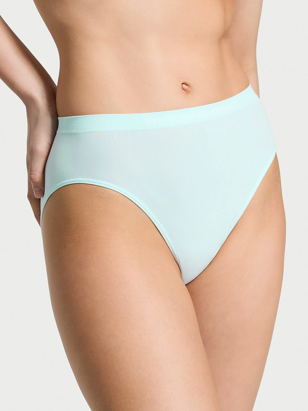 Seamless Eyelet High-Leg Brief Panty 12 Seamless Eyelet High-Leg Brief Panty - Image 10