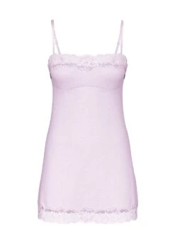 Victoria's Secret Modal Soft & Lace Trim Straight-Neck Slip Dress 18 Victoria's Secret Modal Soft & Lace Trim Straight-Neck Slip Dress -Sexy Underwear Shop 1124563814EV OF F DGA