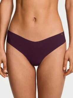 No-Show Stripe Mesh Thong Panty 37 No-Show Stripe Mesh Thong Panty -Sexy Underwear Shop 1124603421P9 OM F 2