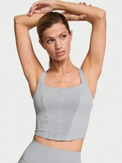 Featherweight Knit Corset Tank Top